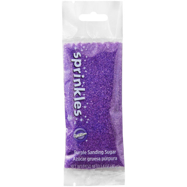 Wilton Purple Sanding Sugar, 1.4 oz.