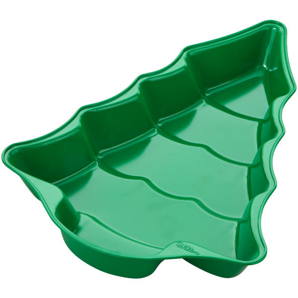 Wilton Non-Stick Christmas Tree-Shaped Cake Pan, 14 x 10-Inch