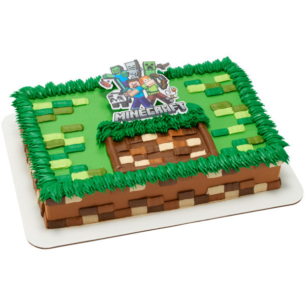  DecoSet® Mobs Beware Minecraft Cake Topper, 6-Piece