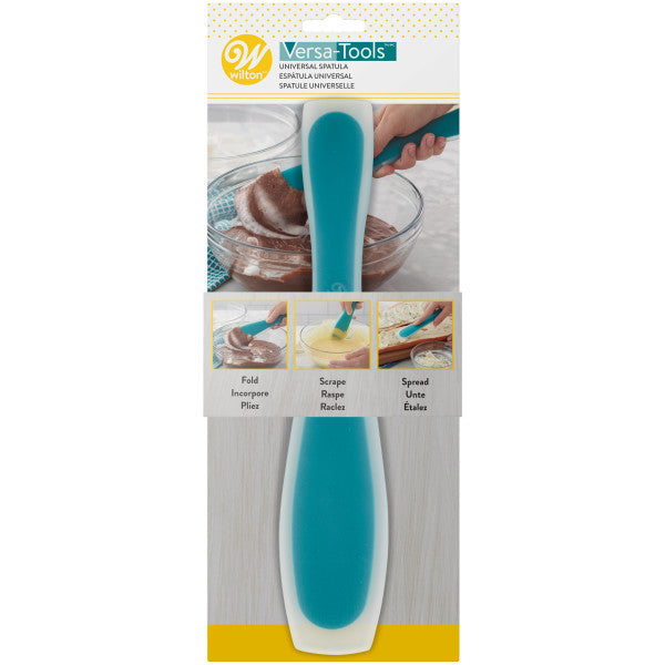 Wilton Versa-Tools Silicone Spread and Scrape Universal Spatula for Cooking and Baking