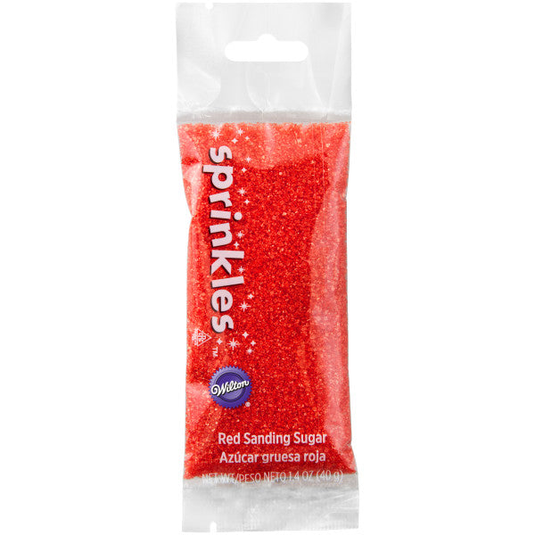 Wilton Red Sanding Sugar, 1.4 oz