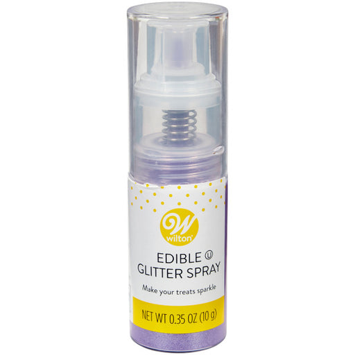 Wilton Edible Glitter Spray, 0.35oz, Purple