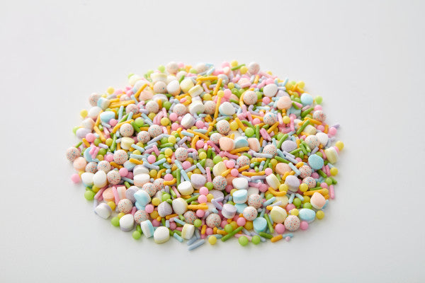 Wilton Bright Pastel Rainbow Easter Egg and Jimmies Sprinkle Mix, 4.26 oz.