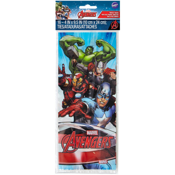 Wilton Marvel's Avengers Treat Bags, 16-Count