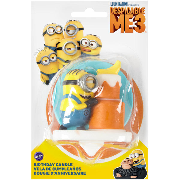 Wilton Despicable Me 3 Minions Birthday Candle