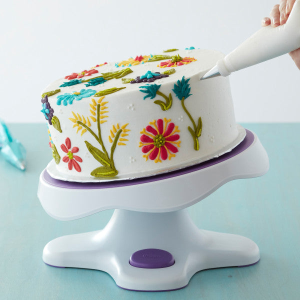 Wilton Tilt-N-Turn Ultra Cake Turntable - Cake Decorating Stand
