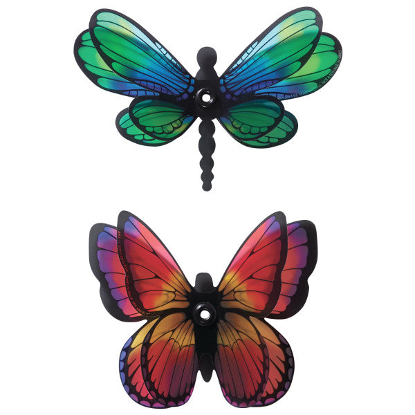 Dragonfly and Butterfly Polly Layon cake toppers - 4 Per Order