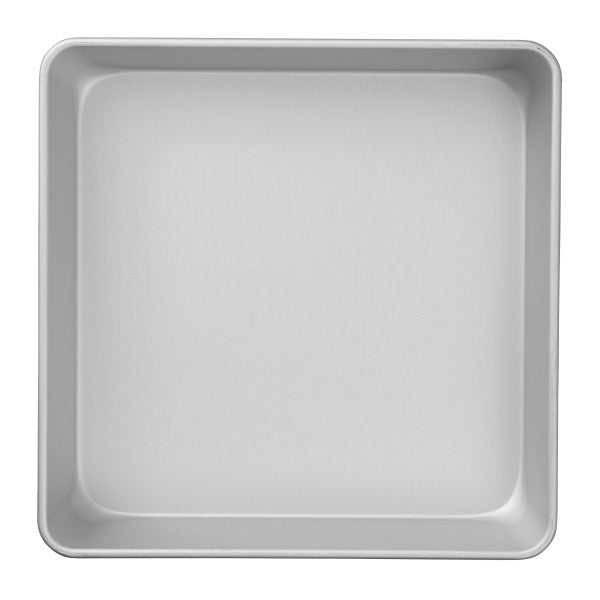 Wilton Performance Pans Aluminum Square Cake and Brownie Pan, 10-Inch 10x10x2"
