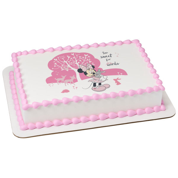 Minnie Too Sweet Edible Cake Image PhotoCake®