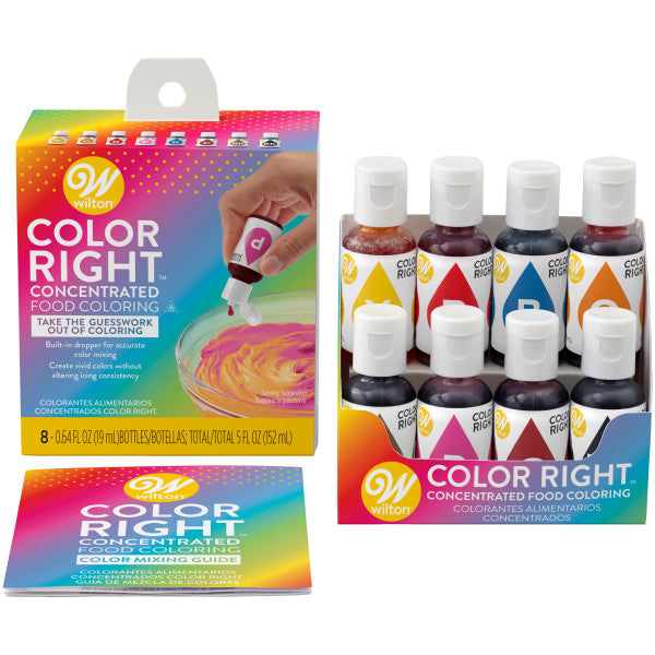 Edible Gel Food Coloring Set for Baking and Decorating, 6 oz. (12-Piece Set)  - Wilton