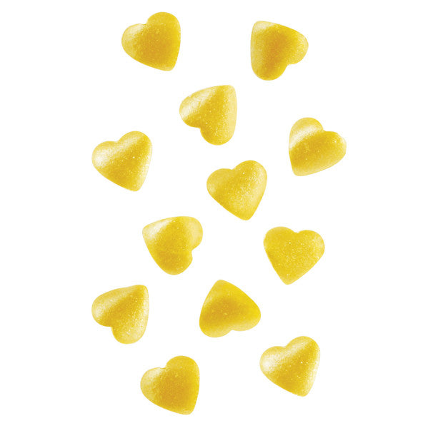 Wilton Gold Heart Edible Accents, 0.06 oz. - Cake Decorating Supplies
