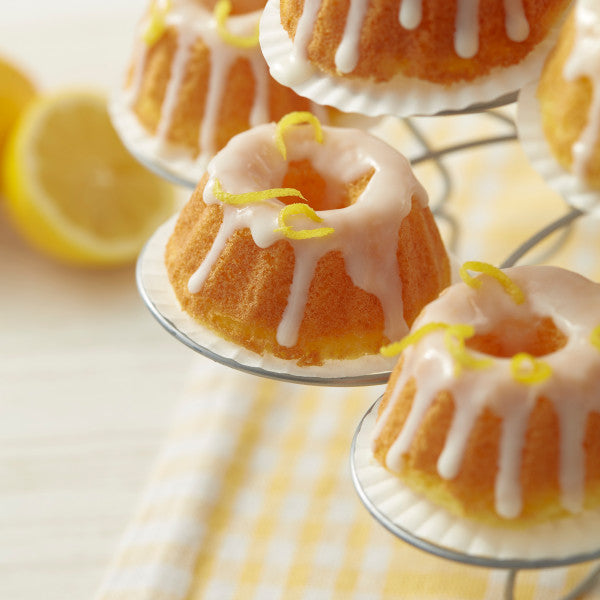 Wilton Non-Stick Mini Fluted Tube Bundt Pan, 12-Cavity — Cake and