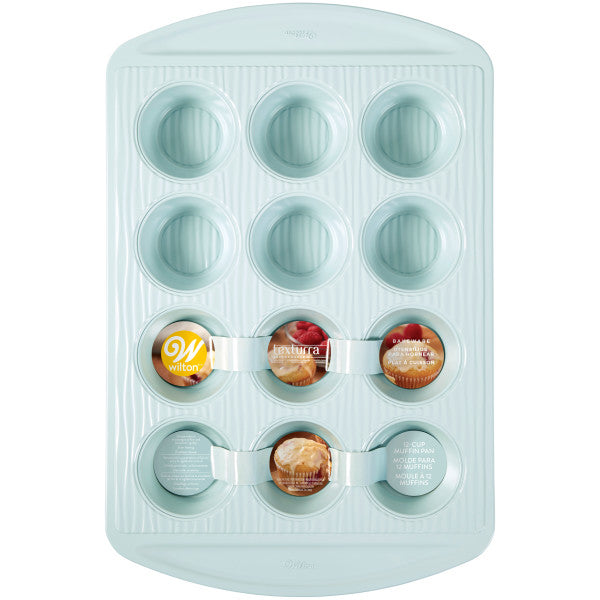 Wilton Bake It Better Non-Stick Muffin Pan, Steel, 12-Cup