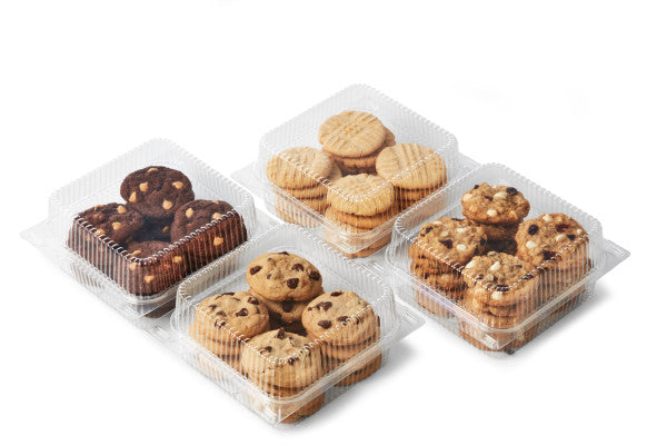 Wilton Clear Disposable Treat Boxes, 4-Count