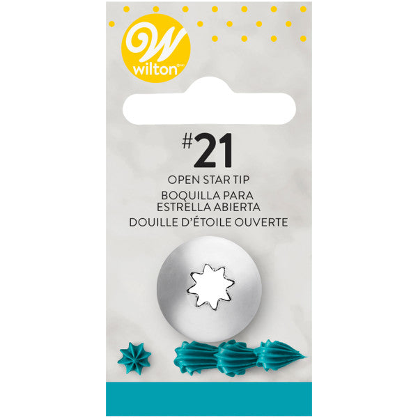 Wilton Open Star Cake Decorating Tip 21