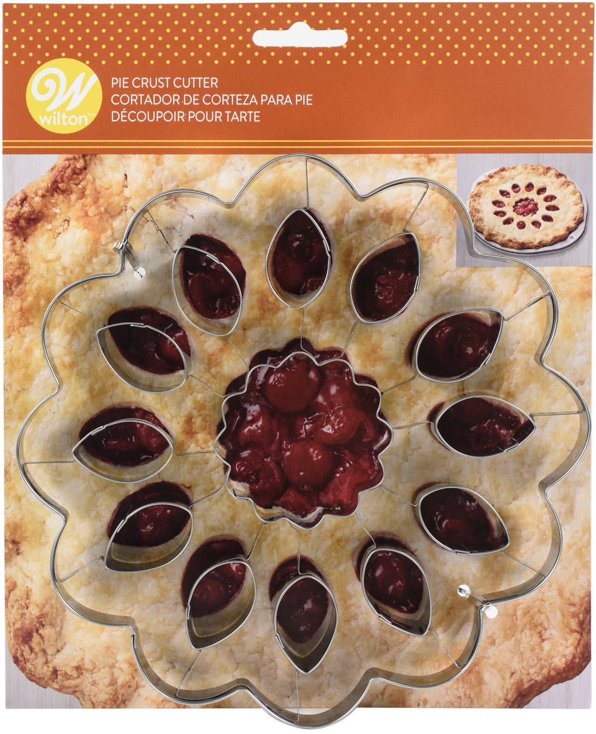 Wilton Sunflower Pie Crust Cutter Set — Cake and Candy Supply