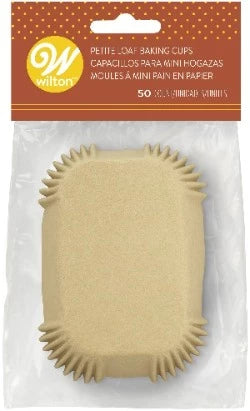 Mini Loaf Pan Liners, 50-Count - Wilton