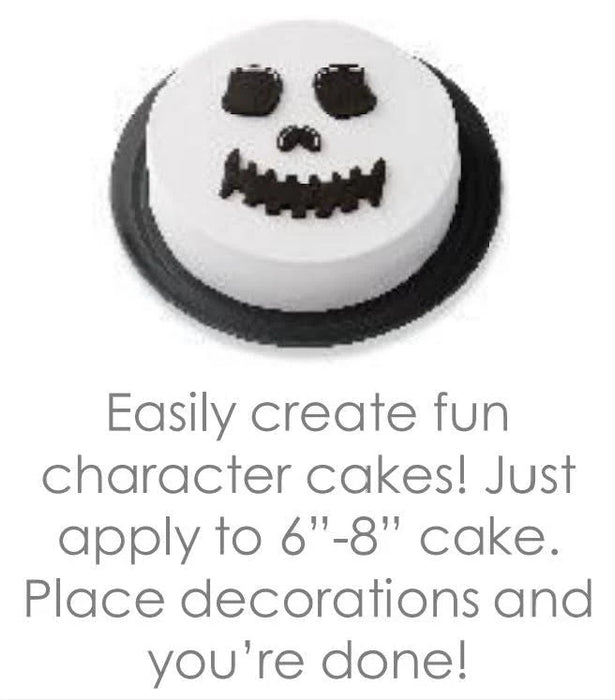 Wilton Cake Maker Skull Edible Decorations Kit