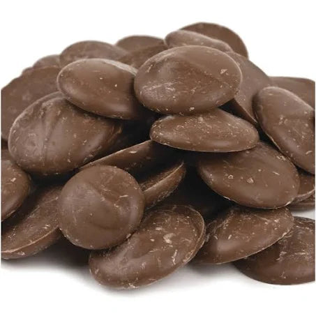 Merckens Cocoa Lite Milk Chocolate Flavored Candy Coating 50 pounds
