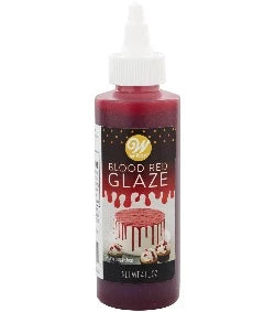 Wilton Edible Fake Blood Glaze for Cakes and Cupcakes, 4 oz., Red