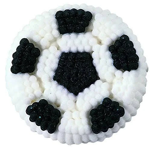 Wilton Soccer Balls Edible Icing Decorations