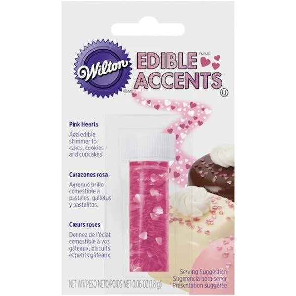 Wilton Pink Cake Sparkles - 0.25 oz
