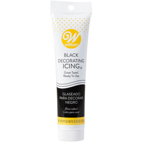 Wilton Black Ready-to-Use Icing Tube, 4.25 oz.