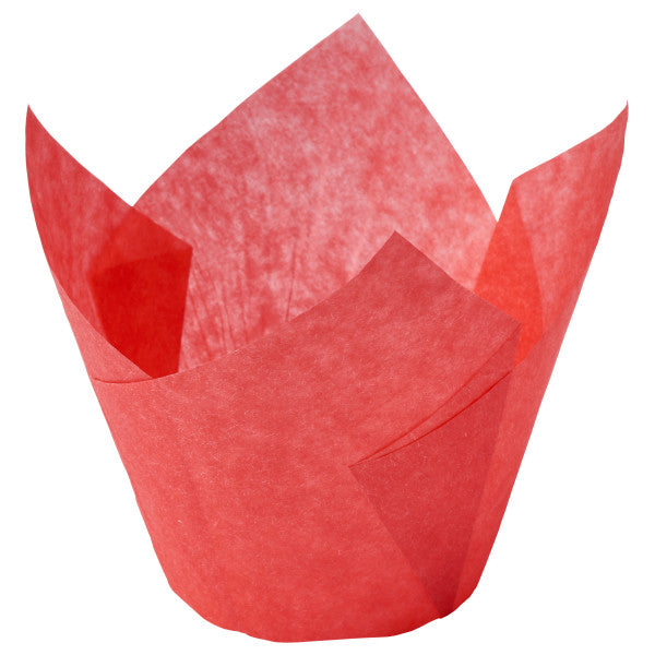 Red Tulip Baking Cups Cupcake Muffin Liners 100 Count