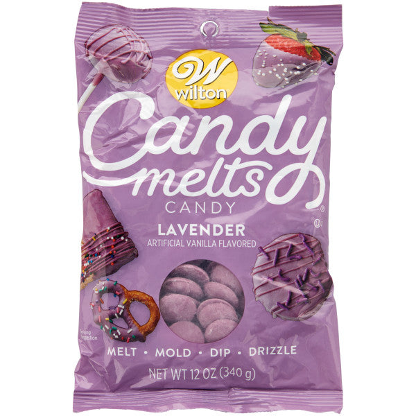 Wilton Candy Melts Lavender Purple Candy, 12 oz.