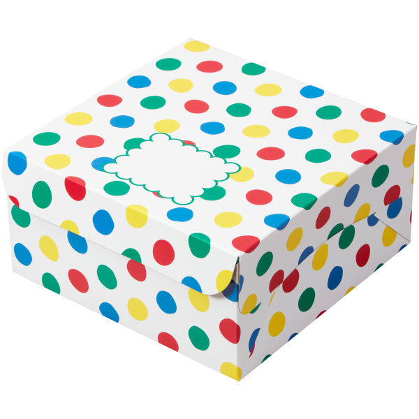Wilton Polka Dot Cake Box, 10-Inch