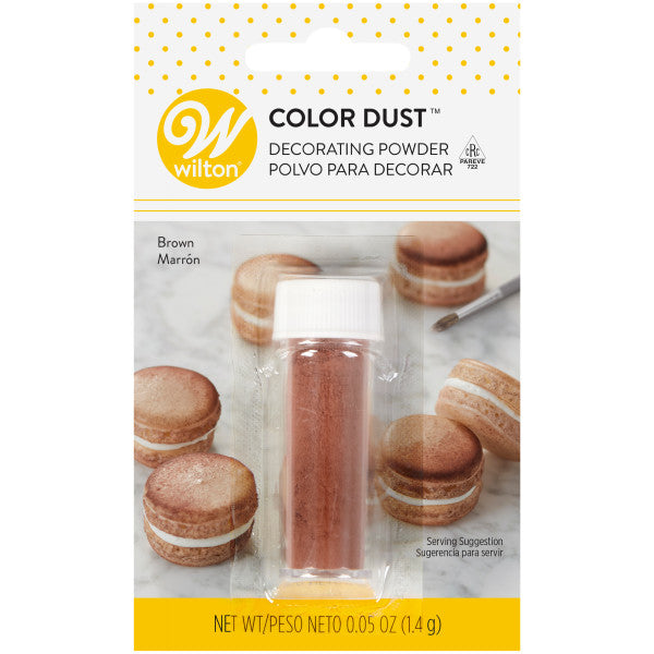 Wilton Brown Color Dust, 0.05 oz.