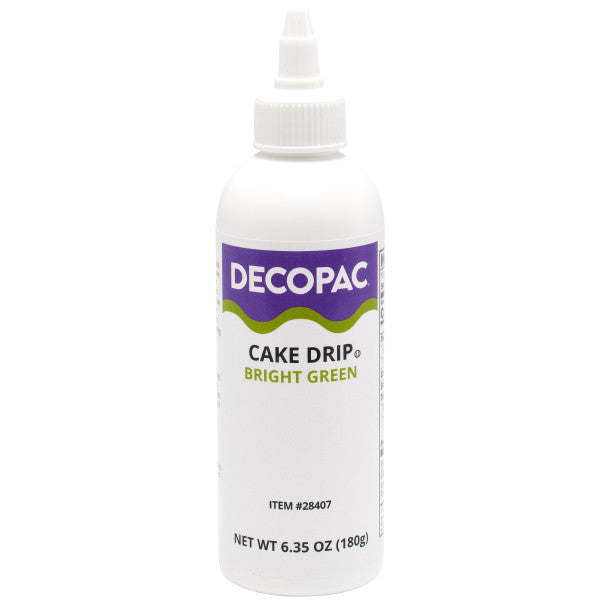 Decopac Cake Icing Drip Vanilla Flavor - color: Bright Green