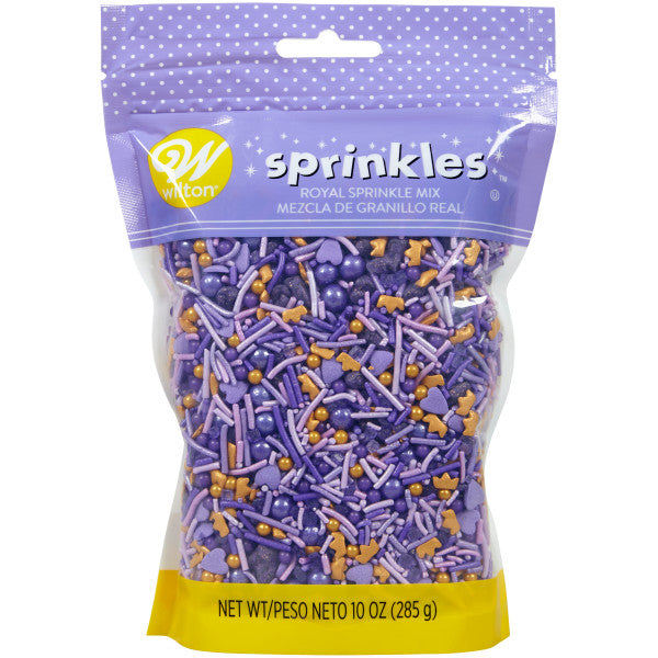 Wilton Royal Purple Sprinkles Mix, 10 oz.
