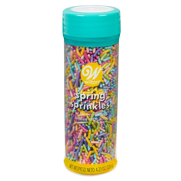 Wilton Pastel Pearlized Jimmies Sprinkles, 4.23 oz.