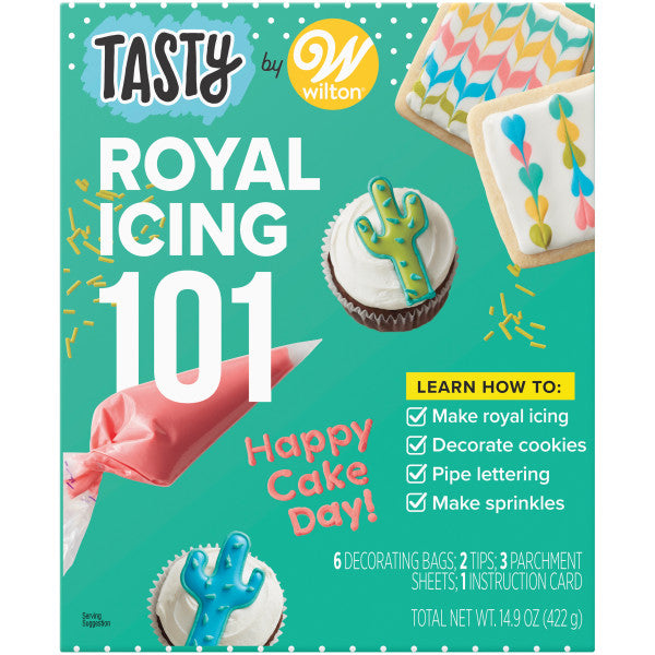 Tasty by Wilton Royal Icing 101 Kit