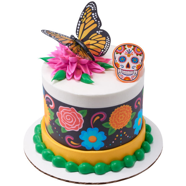 Butterfly Beauty Cake and Cupcake toppers - 6 Pics Per Order