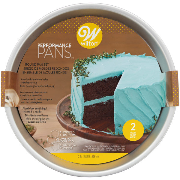 Wilton Decorator Preferred Aluminum Round Cake Pan, 12-inch x 3-inch