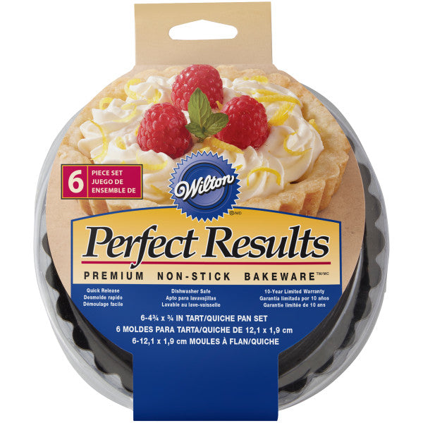 Wilton Perfect Results Premium Non-Stick 9-Inch Fluted Tube Cake Pan, Set  of 2