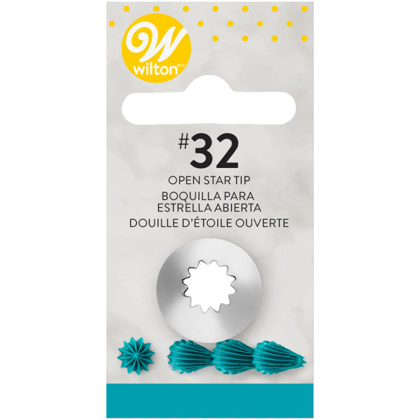 Wilton Open Star Cake Decorating Tip 32 Cake And Candy Supply wilton-open-star-cake-decorating-tip-32-cake-and-candy-supply