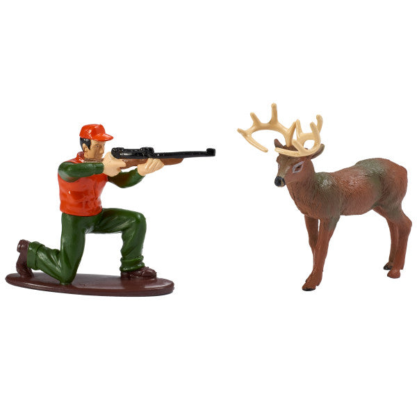 Deer Hunting Hunter and Buck Cake Kit Cake Kit 4 Piece