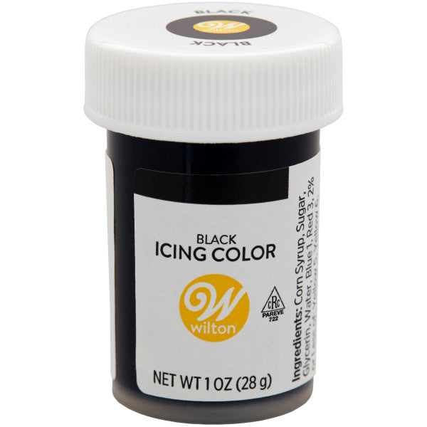 Wilton Icing Color, 1 oz. - Black Gel Food Color