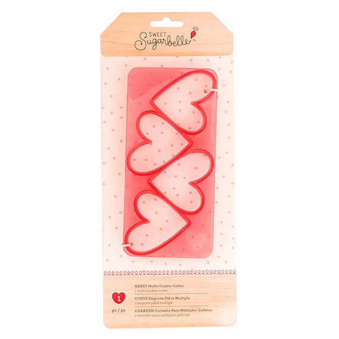 Sweet Sugarbelle Multi Heart Cookie Cutter, Valentine Cookie Cutters