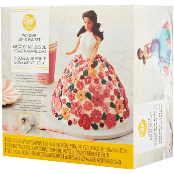 Baking Supplies Barbie Doll Cake Mold Wilton Wonder Mold Barbie