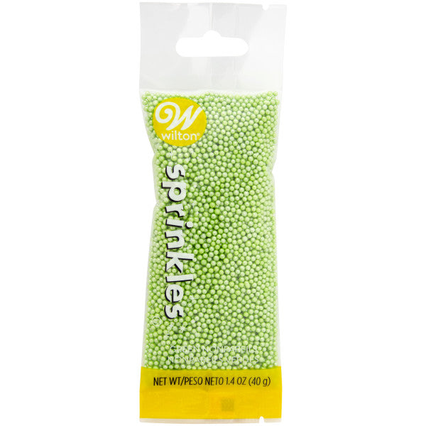 Wilton Green Nonpareils Sprinkles Pouch, 1.4 oz.