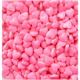 Wilton Pink Hearts Sprinkles Pouch, 1.1 oz.