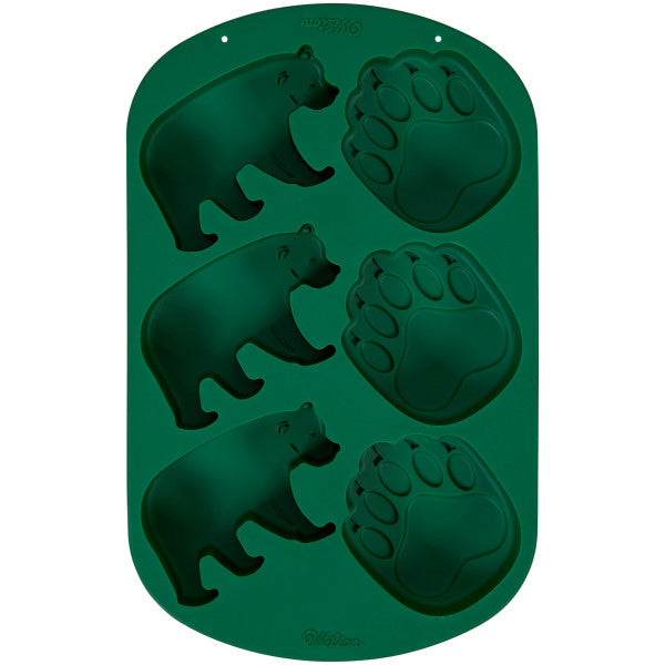 Wilton Camping Adventurers Silicone Mold, 6-Cavity