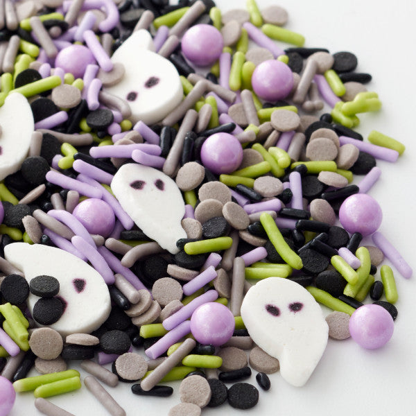 Wilton Halloween Ghost Sprinkles Mix, 3.52 oz.