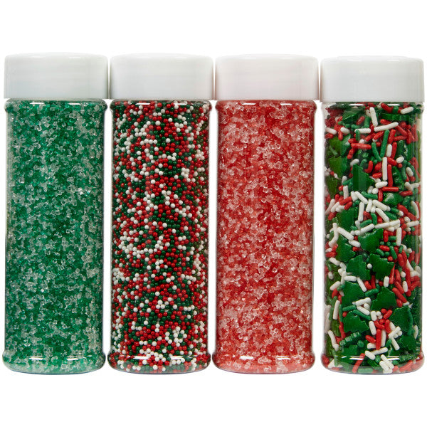 Wilton Christmas Sprinkles Mega Bulk Set, 19.3 oz.