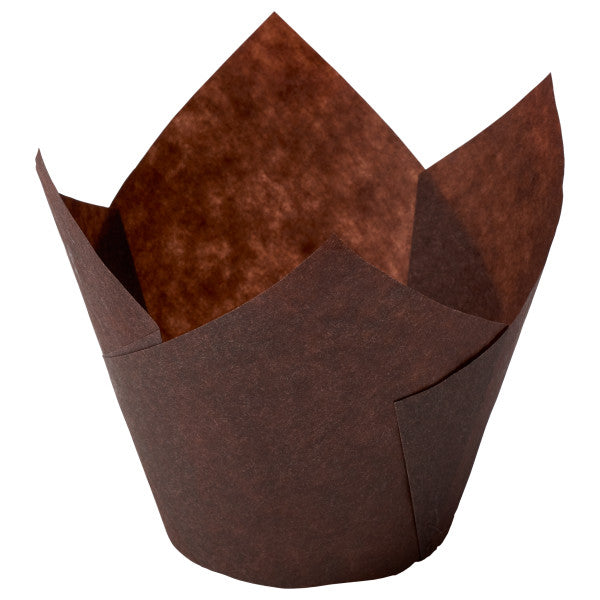 Brown Cupcake Liners, Solid Brown Baking Cups