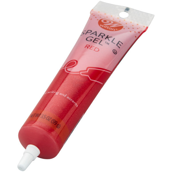 Wilton Red Sparkle Gel, 3.5 oz.